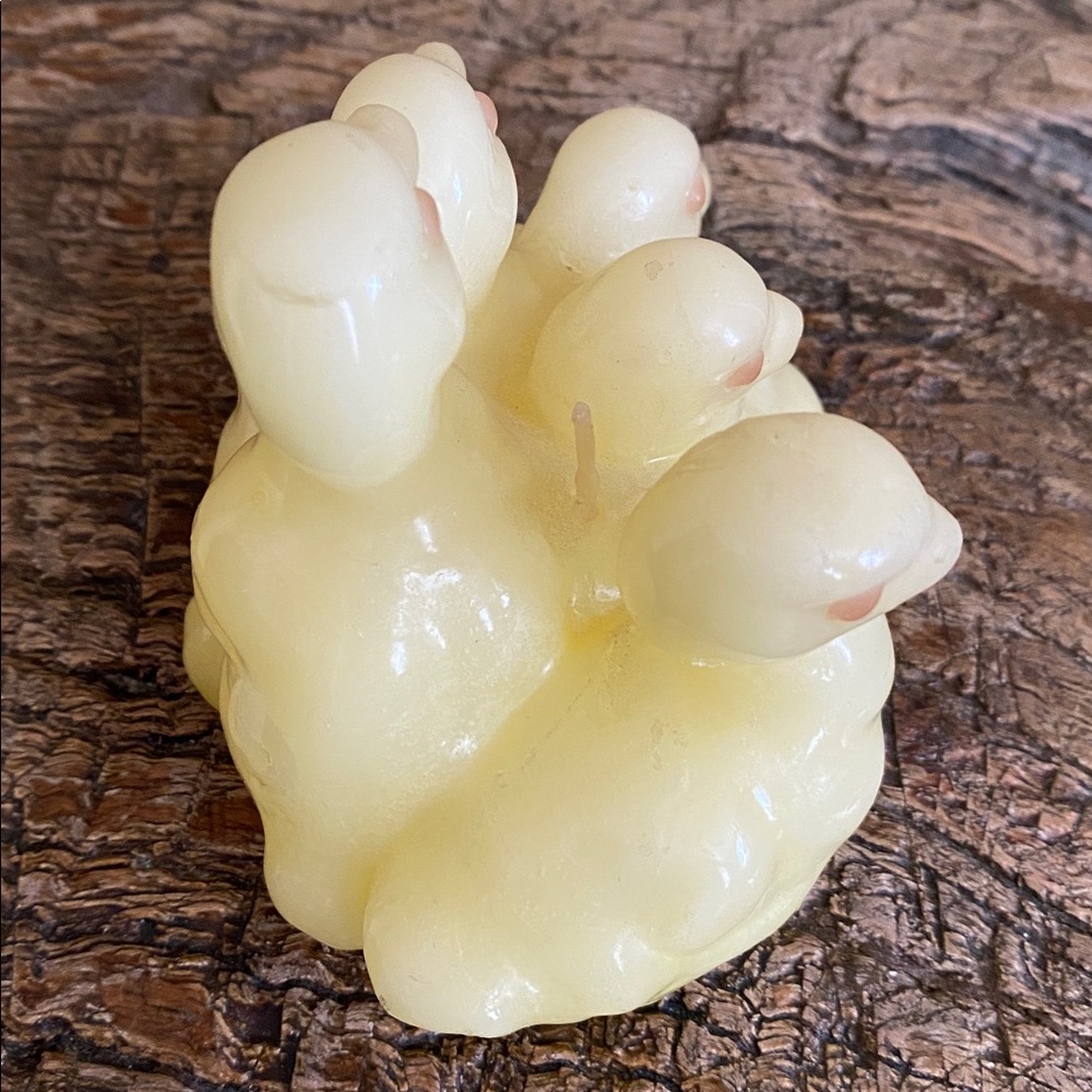 🐤Vintage🐤Baby Ducklings Candle - Picture 6 of 8